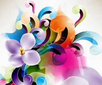 Floral Ornament Vector Illustration