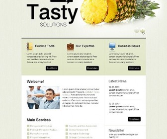 Free CSS Web Template - City Business