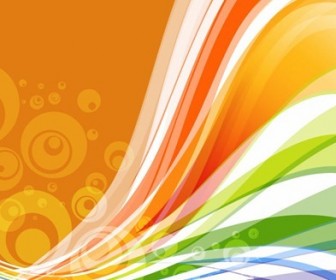 Vector Abstract Wave Background