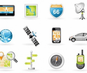 Navigation and Transport Icons