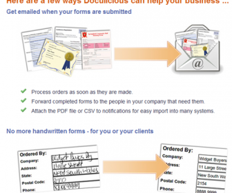 Doculicious - Easily Create Embeddable Web Forms that Generate PDF Documents