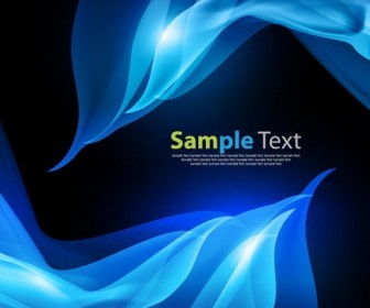 Abstract Blue Vector Background Image