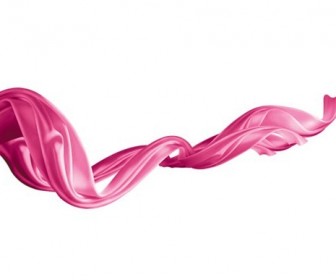 Pink Silk Ribbon PSD