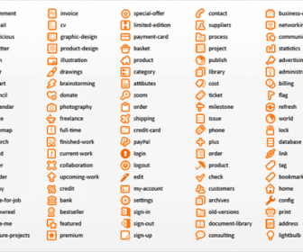 500+ Free Web Design Icons for Designer