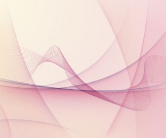 Abstract Pink Wave Vector Background