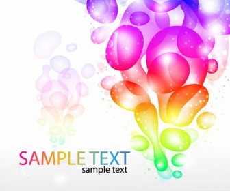 Colorful Abstract Background Vector Graphic