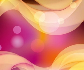 Abstract Colored Bokeh Background