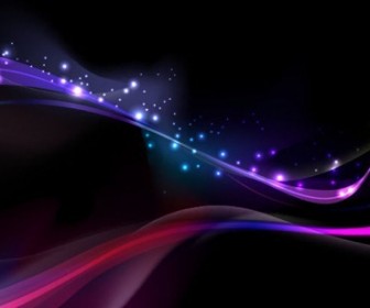 Amazing Abstract Glowing Vector Background