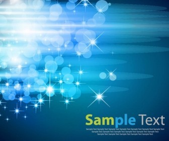 Absract Circles Bokeh Vector Background