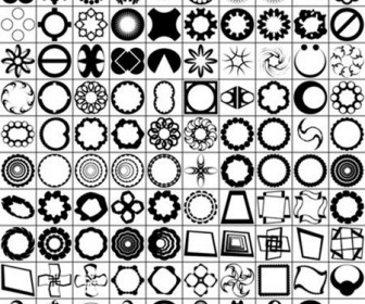 Photoshop Shapes Mixed Set