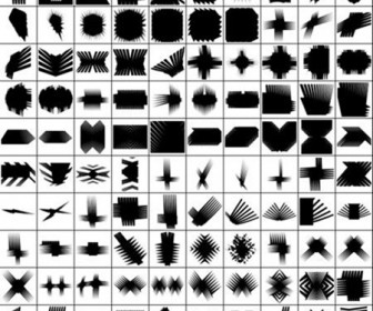 Photoshop Shapes Mixed Set