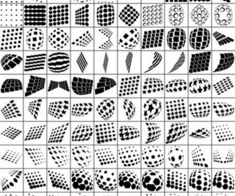 Photoshop Shapes Mixed Set