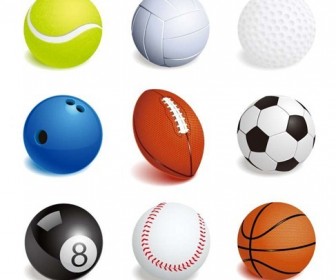 Vector Illustration of Sport Balls