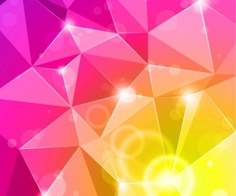 Abstract Bright Background Vector Illustration