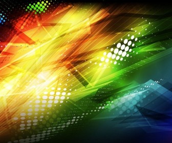 Abstract Colorful Vector Background Art