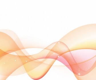 Abstract Colored Waves Vector Background