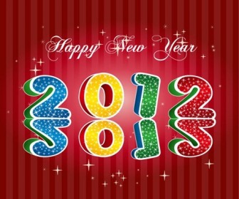 Happy New Year 2012 Design