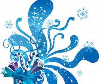 Gift Box Celebration Background Vector