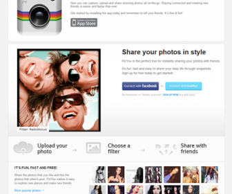 PicYou - Share Your Photos in Style
