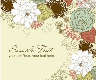 Floral Greeting Card