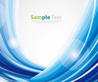 Elegant Blue Abstract Background Vector Illustration