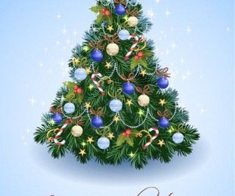 Vector illustration Christmas Tree