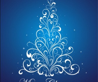 Christmas Tree Vector Illustration 4