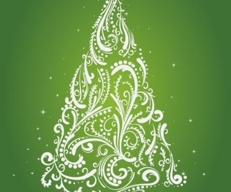 Christmas Tree Vector Illustration 5