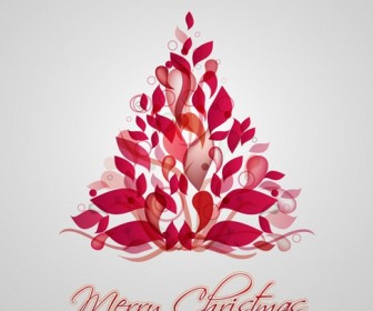 Christmas Tree Vector Illustration 6