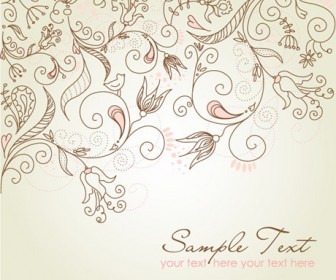 Free Floral Decoration Vector Graphic
