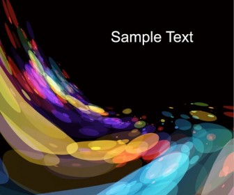 Abstract Color Background Vector Graphic