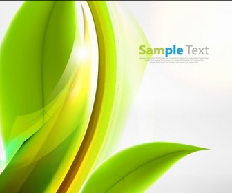 Free Abstract Green Vector Background