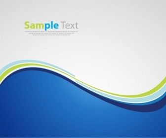 Free Blue Wave Background