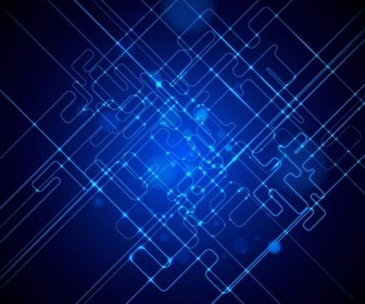 Free Blue Light Vector Background