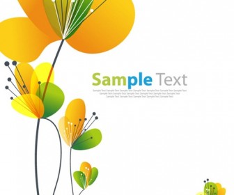 Colorful Floral Background