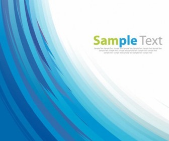 Vector Abstract Blue Background Artwork