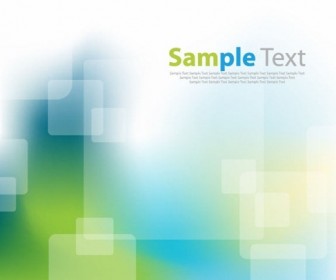 Abstract Blue Green Vector Artwork