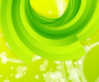 Vector Abstract Green Background