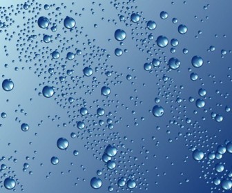 Water Drops Vector Graphic