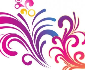 Colorful Swirls Background