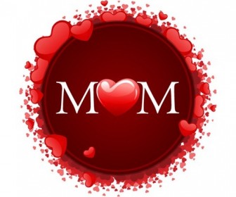 Happy Mother's Day with Hearts