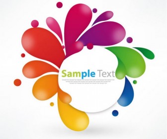 Colorful Floral Design Illustration Artwork