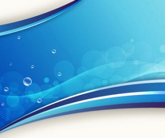 Abstract Blue Background Vector Graphic