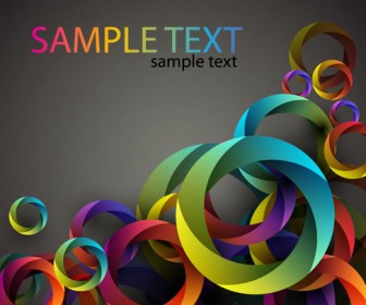 Abstract Colorful Background Vector Graphic