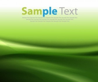 Abstract Green Vector Background