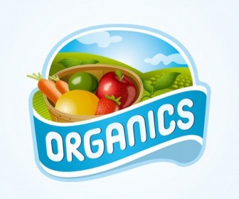 Organics Logo Vector Design