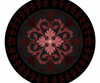 Inlay Ornament Vector Graphic