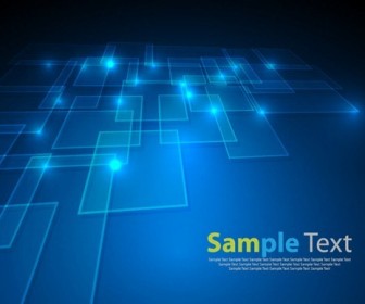 Vector Abstract Blue Background 2