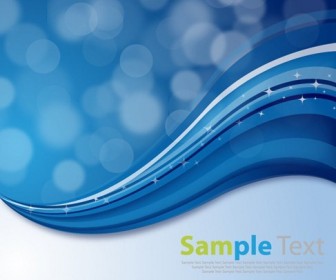 Abstract Blue Background Vector Image