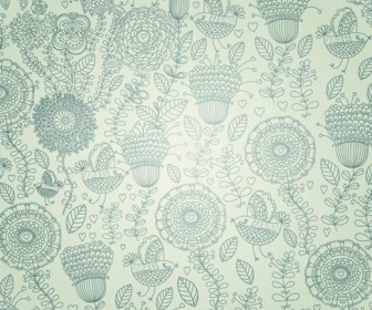 Free Vintage Floral Background
